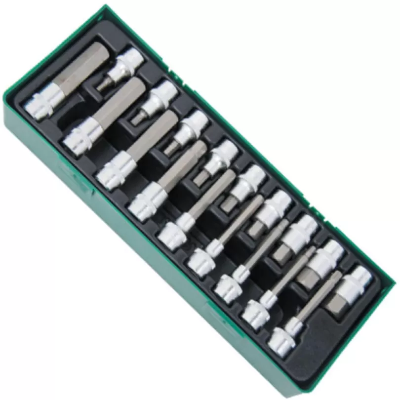 Bộ 18 khẩu 1/2" đầu lục giác chìm